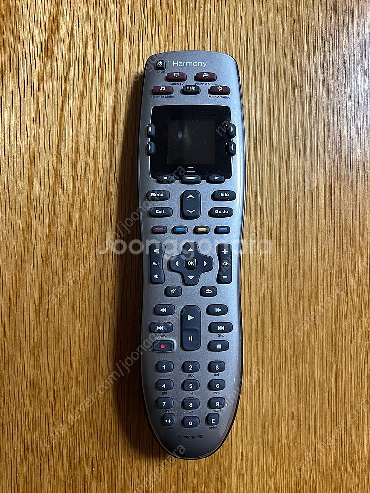 로지텍 하모니 650 만능리모컨--0