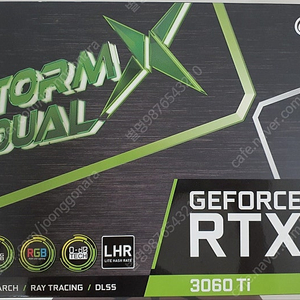 [판매] 이엠텍 RTX 3060Ti STORM X Dual OC D6 8GB 그래픽 카드 판매합니다