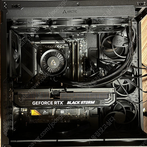 7800x3d / 4070ti 논rgb 올블랙 컴퓨터 팝니다