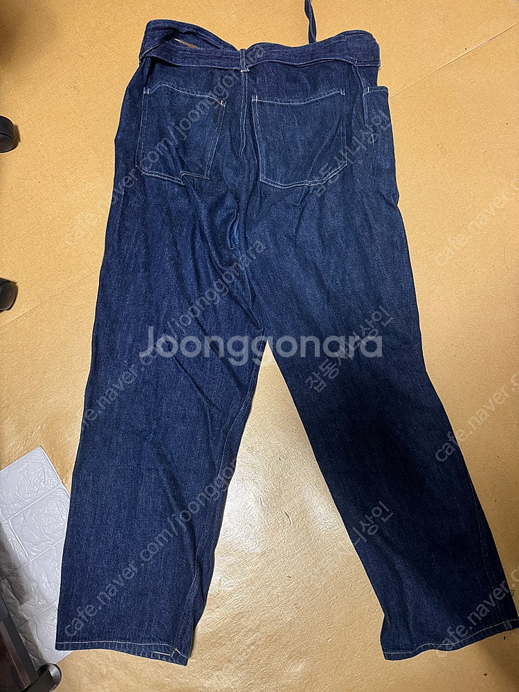 코모리 벨티드 데님--1