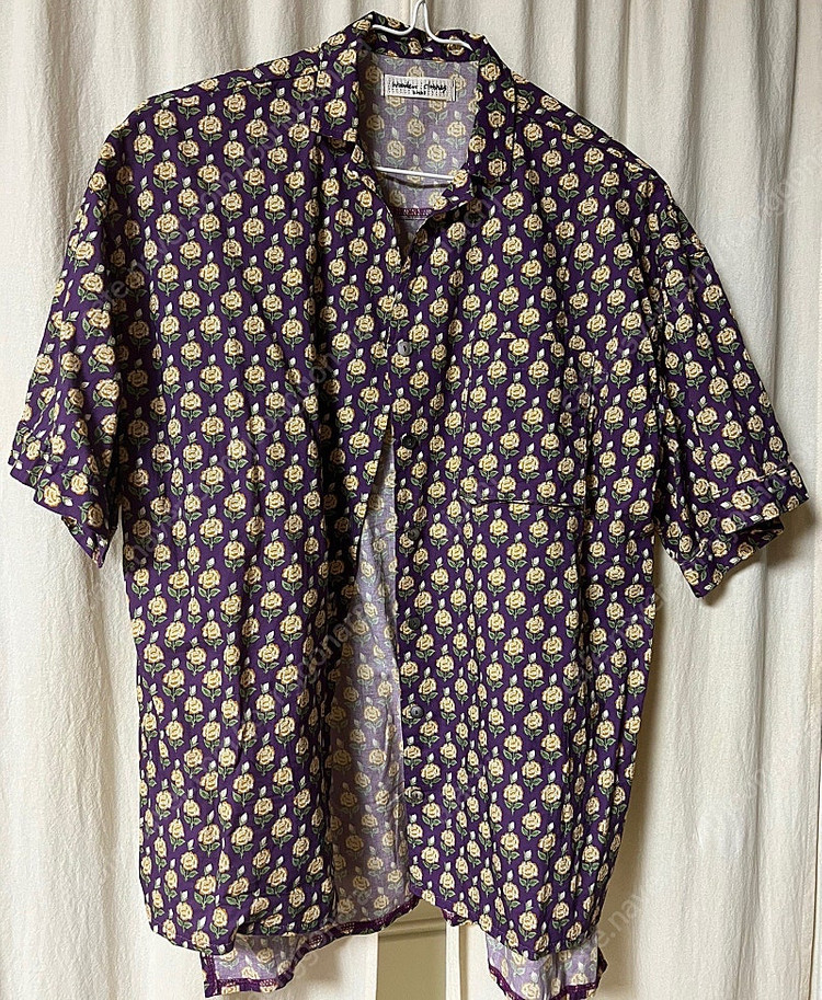 우든 라그라스 블라우스--1