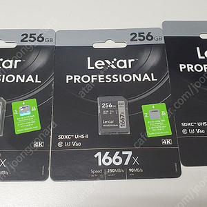 렉사 SDXC U3 Professional 1667X