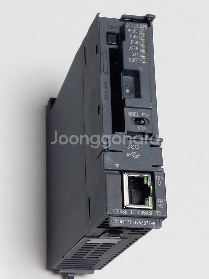미쓰비시 Q06UDEHCPU CUP PLC 상단 커버(...--0