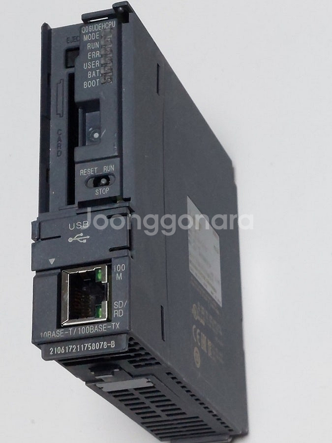 미쓰비시 Q06UDEHCPU CUP PLC 상단 커버(...--2