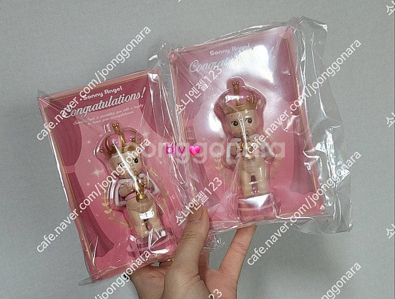 소니엔젤 적립금 스페셜 피규어 왕관 핑크,블루 토파즈팜--0