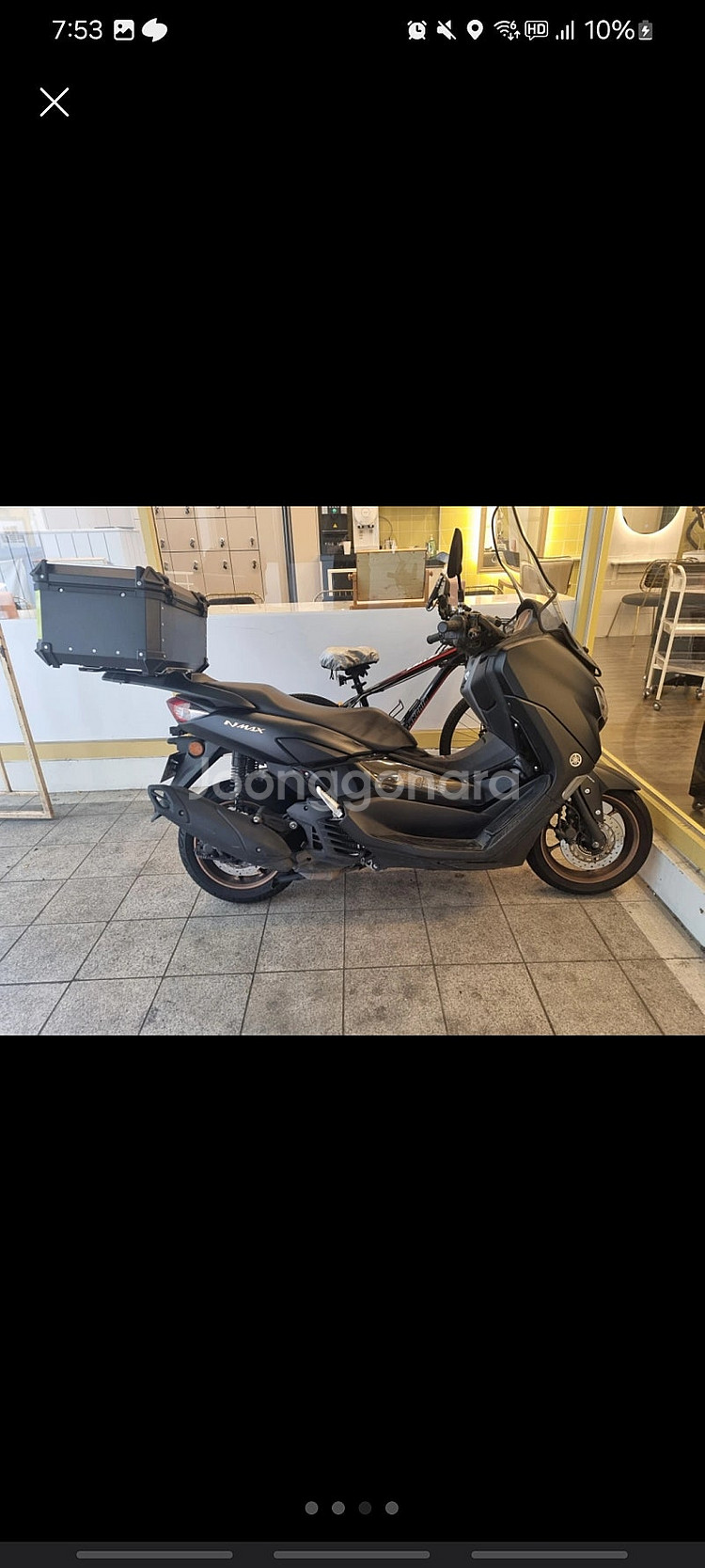 nmax125 22년식 엔맥스 노꿍 노스립 판매합니다--0