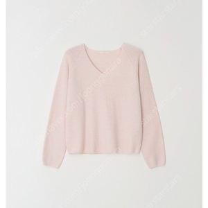 leeds 리즈 soft v-neck knit (ivory)