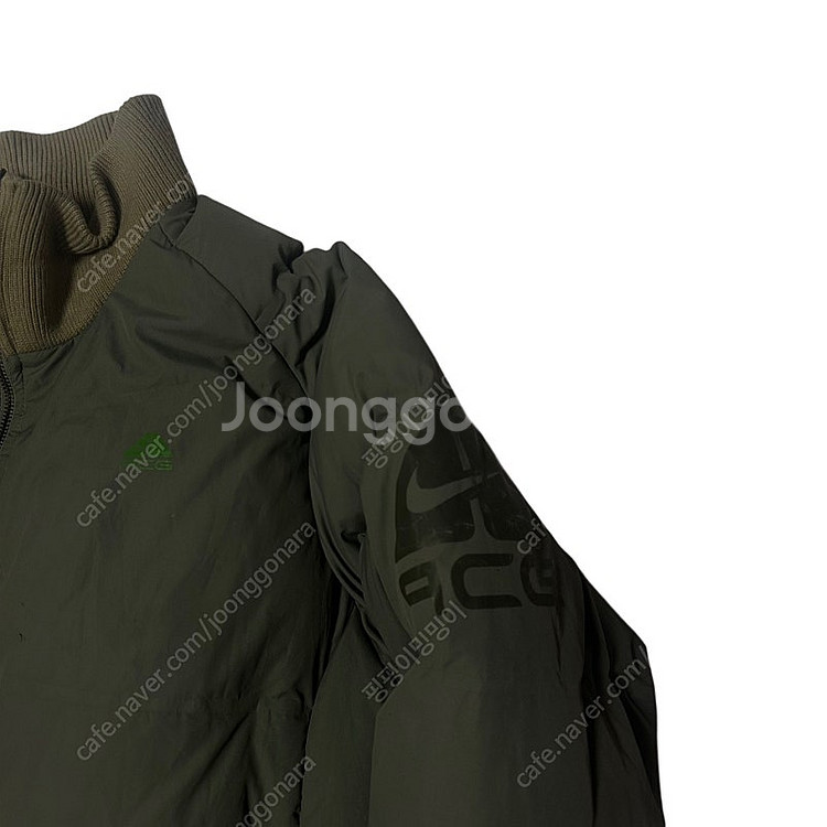 ACG 핸드로고 카키숏푸퍼패딩 105--1