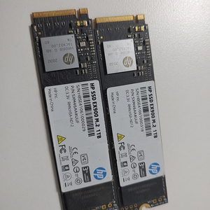 NVME M.2 SSD 1TB HP 2개