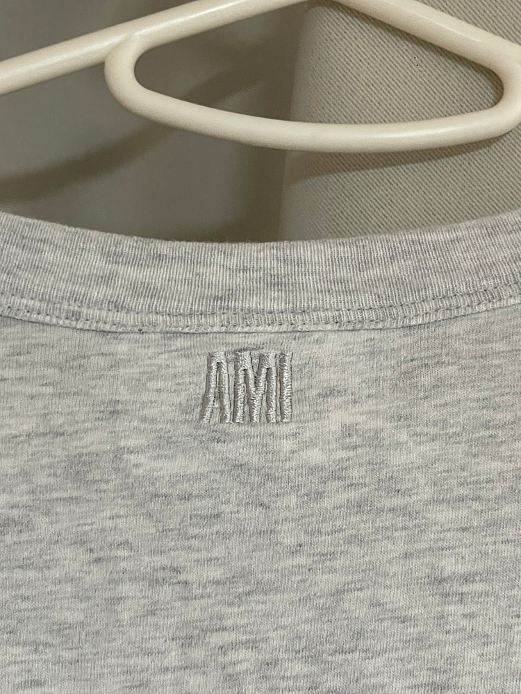 아미 ami 스마일 로고 반팔 티셔츠 S 이미지