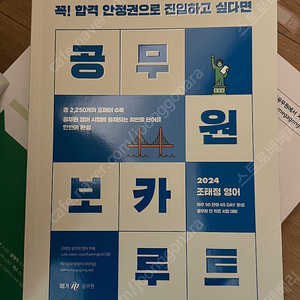 공무원 보카루트 2024 조태정