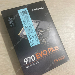 (새상품) 삼성 SSD 970 EVO PLUS NVMe M.2 (500GB)