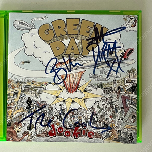 그린데이 Dookie 친필 싸인 CD 앨범