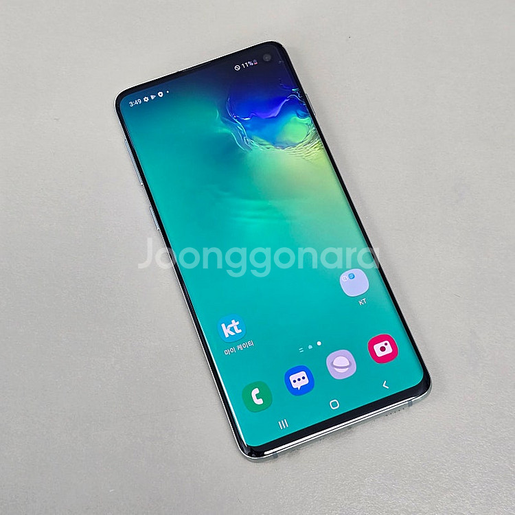 갤럭시 S10 LTE 그린 512기가 무잔상 상태 깨긋...--2