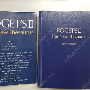 로제 유의어 사전 Roget's II The New Thesaurus Houghton Mifflin 판매합니다.