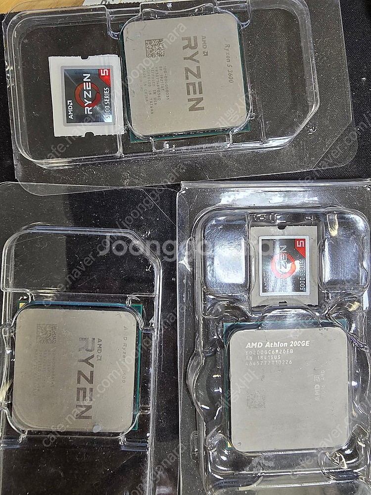 AMD 3600 1600 200GE 일괄팝니다--0