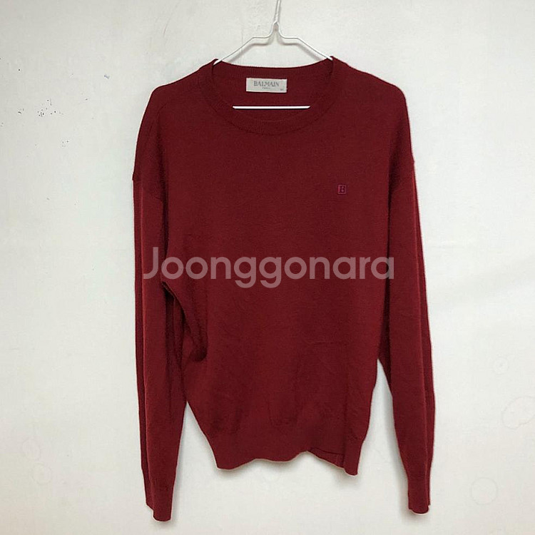 발망 남성 니트 긴팔티 105XL--0