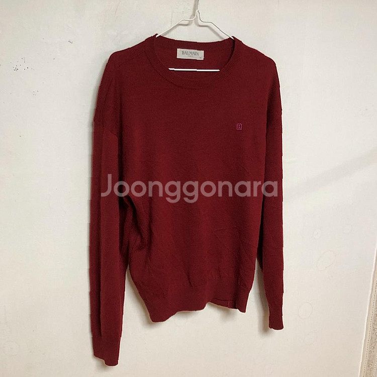 발망 남성 니트 긴팔티 105XL--1