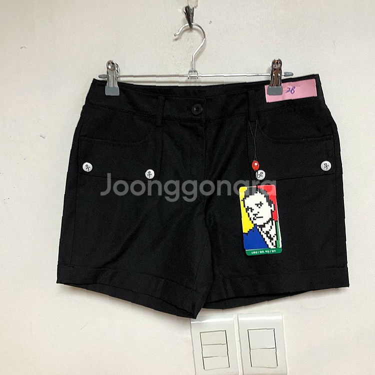 판매 새상품 까스텔바작 여성 반바지 28인치--0