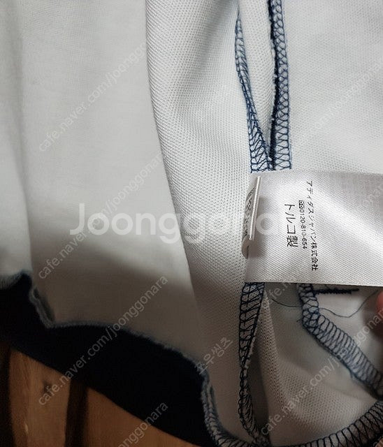 일본판 아디다스 아가일 문양 져지 95 정도--5
