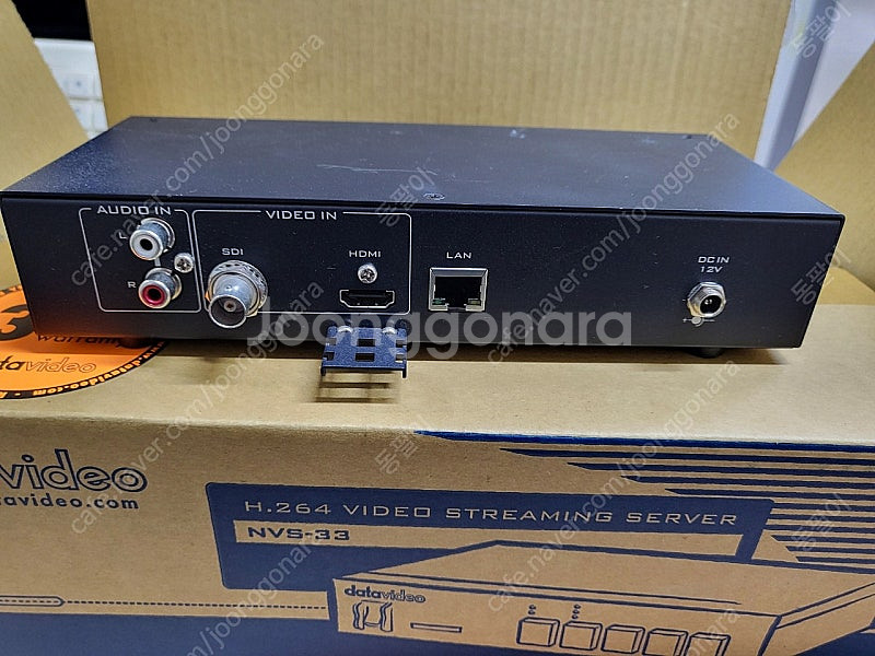 datavideo nvs-33 유툽 레코더 스트리밍기--2
