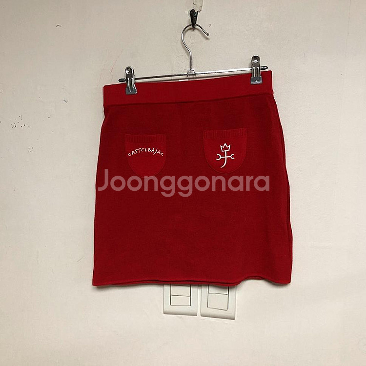 판매 새상품 까스텔바작 여성 스커트치마 26인치--1