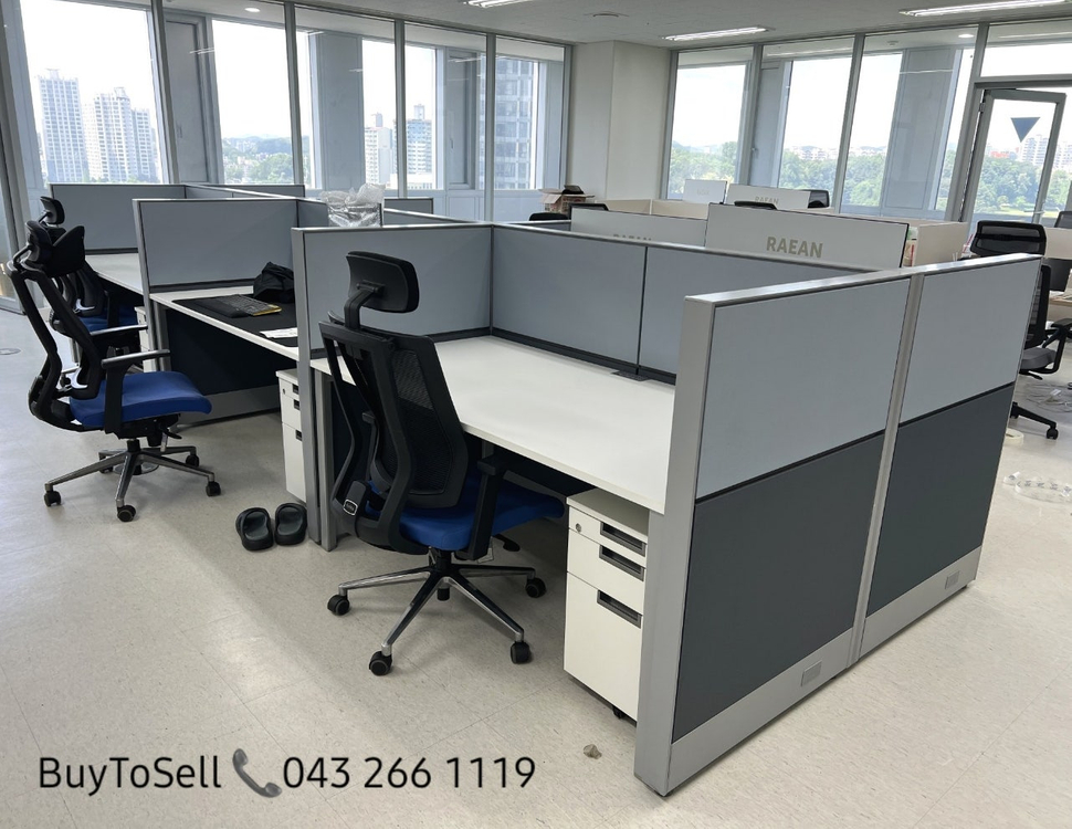 사무실파티션 66T 블럭파티션 대량판매 이미지