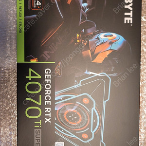 기가바이트 4070ti super gaming oc팝니다