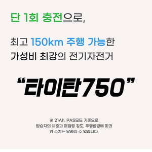 전기 자전거 타이탄 750 48V 212AH