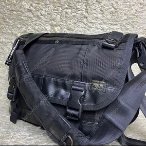 포터 히트 메신저 백 블랙 porter heat messenger bag