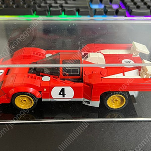 레고 스피드 챔피언 76906 1970 Ferrari 512 M 아크릴 포함