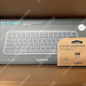 미개봉 로지텍 mx keys mini 그라파이트 팝니다