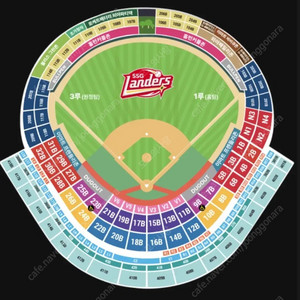 17일 추석연휴 ssg랜더스 기아 3루 랜더스 라이브존 연석입니다