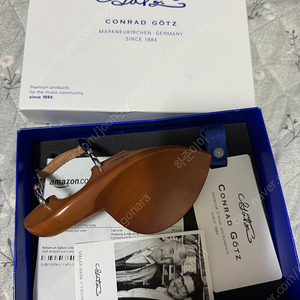 바이올린 콘래드 고츠 턱받침 미사용품 급하게 팝니다(Conrad Gotz ZK305 Chinrest Stradivari)