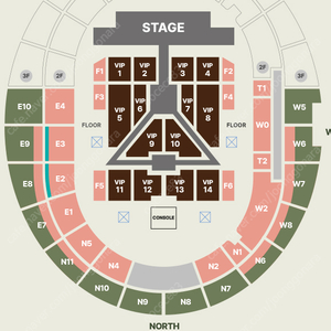 세븐틴 콘서트 일공 3층