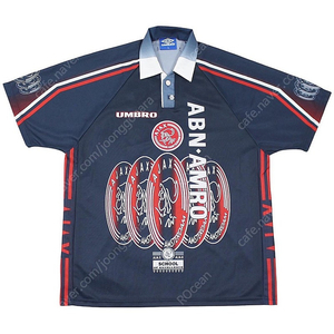 [XL] 1997/98 Ajax Away Shirt - Litmanen 10 아약스 어웨이 셔츠 유니폼 져지 리트마넨 엄브로