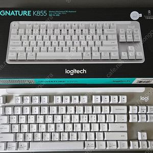 로지텍 K855 화이트 판매합니다