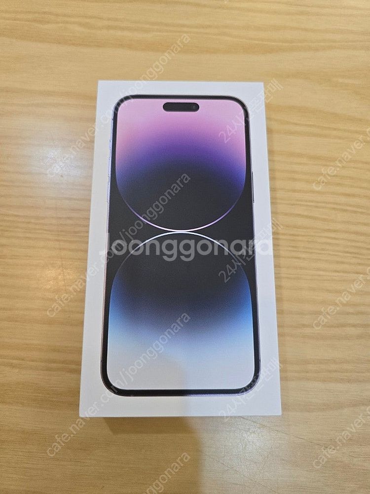 아이폰14프로맥스딥퍼플128gb 자급제미개봉판매합니다--0