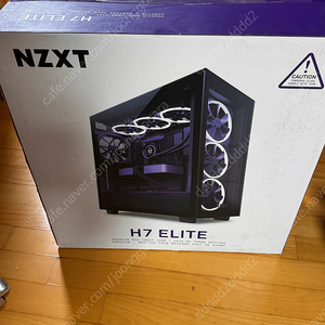 NZXT H7 Elite (Matte Black) 미들타워 케이스 팝니다.