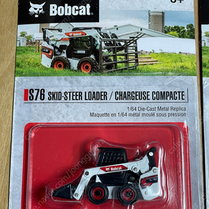 1/64스케일 TOMY 다이캐스트 중장비 두산 밥켓 Bobcat S76 스키드 로더