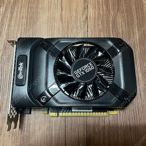 이엠텍 gtx1050 2g 무전원 그래픽카드 팝니다.