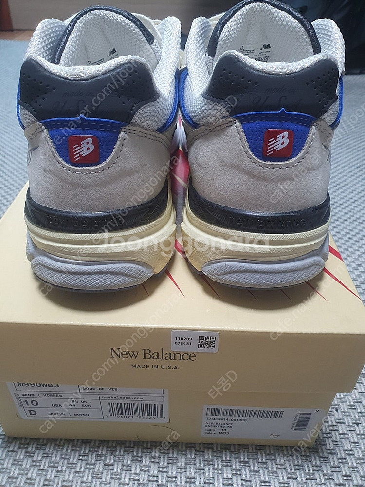 [280] 뉴발란스 990v3 화이트블루 280 판매합...--0