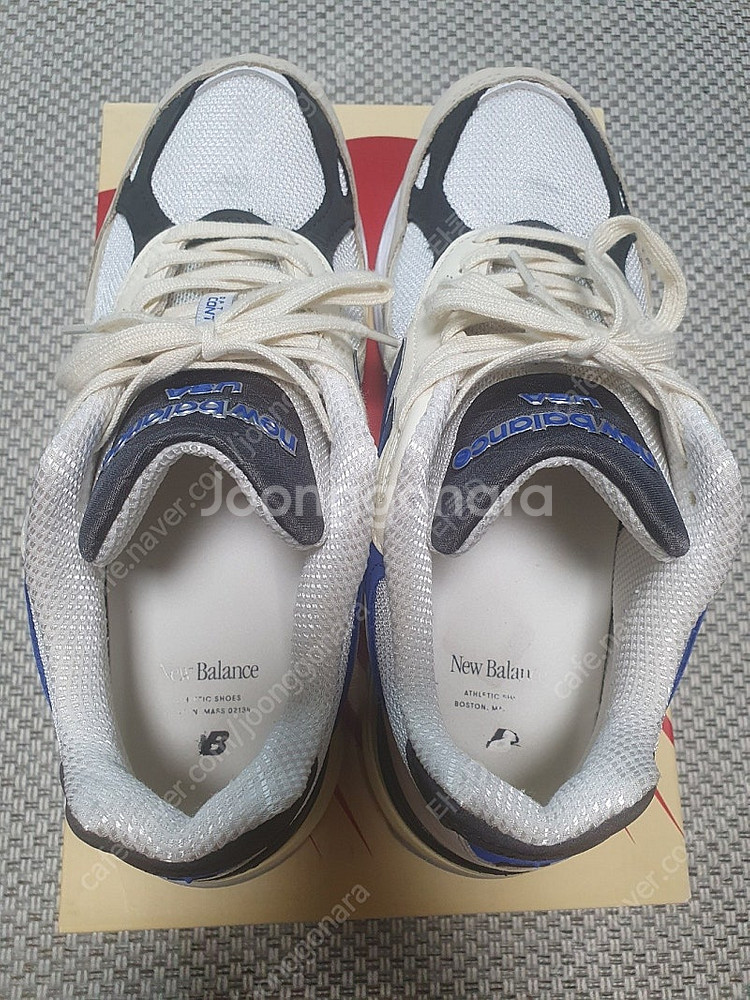 [280] 뉴발란스 990v3 화이트블루 280 판매합...--3