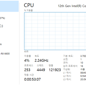 I5-12600KF + RX 6600 본체 팝니다~