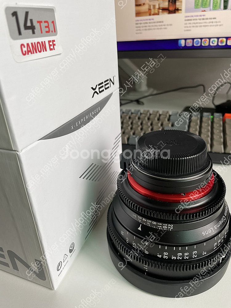 삼양 XEEN 1.4mm 시네렌즈 팝니다 캐논마운트--2