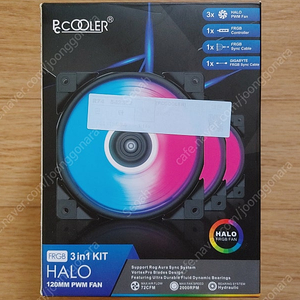 PCCOOLER HALO (3-in-1 FRGB 킷)