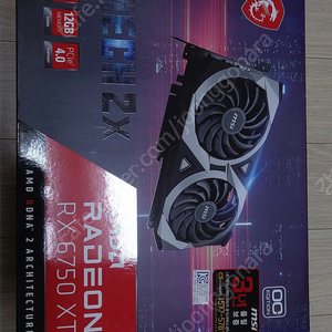 [판매/교환] MSI rx6750xt mech