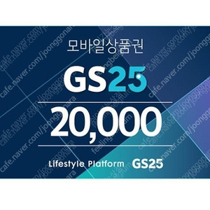 Gs25 상품권2만원