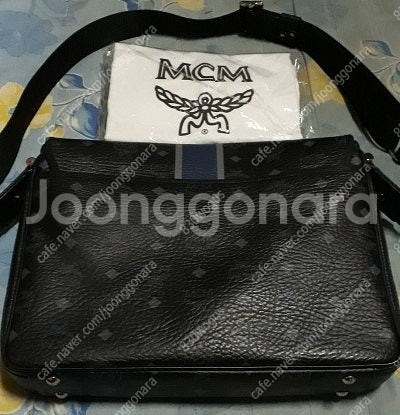 정품 MCM 엠씨엠 비세토스 마블 서류가방 비지니스 비...--6