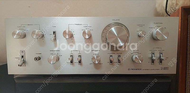 파이오니아 A급 고급형 인티앰프 SA-8800 MK2--1